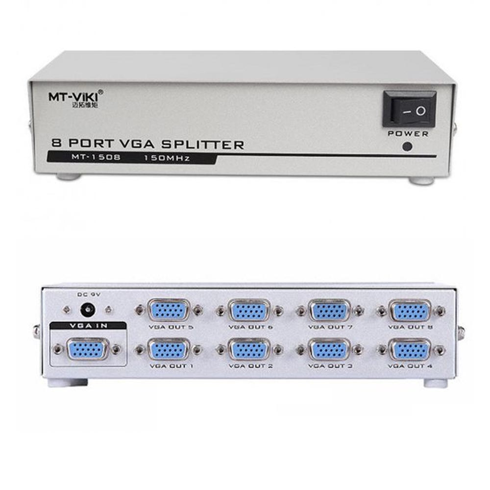 Bộ chia màn hình, bộ chia VGA 8 cổng MT1508___