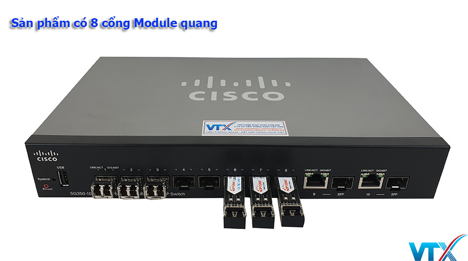 Switch Cisco 10Port SG300-10SFP
