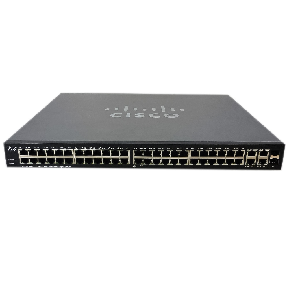 Switch PoE Cisco SG300-52P (1)