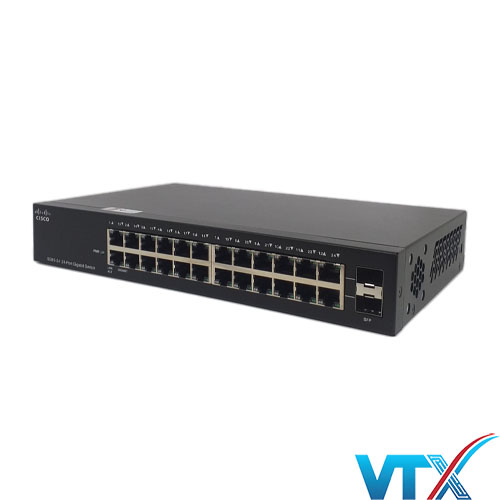Switch chia mạng Cisco 24port 101001000Mbps-SG95-24 (2)