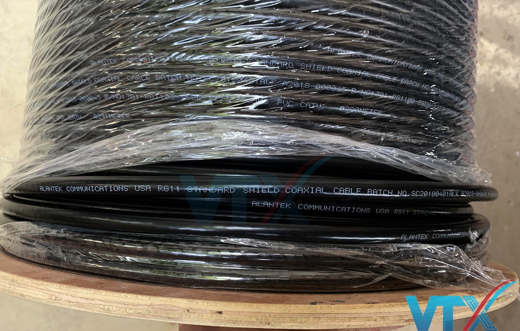 Cáp đồng trục Alantek RG11 301-RG1100-SSBK-1223