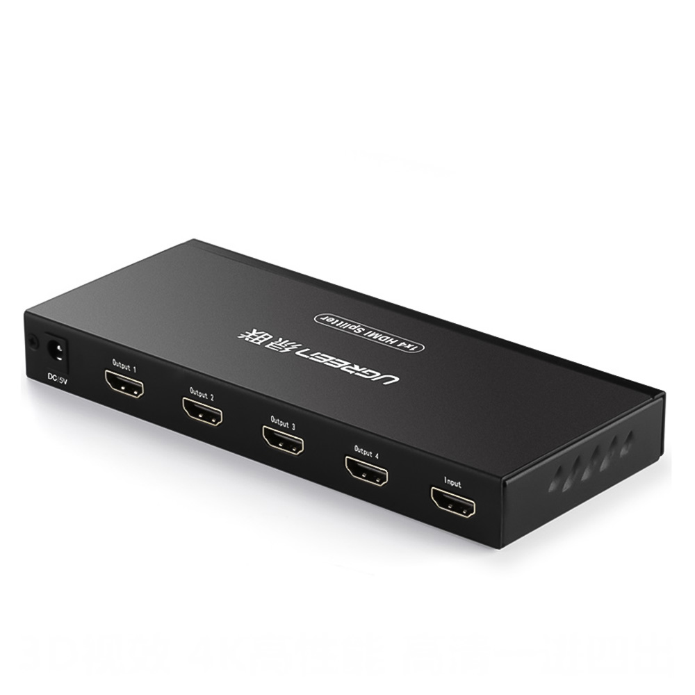 Bộ chia cổng HDMI 1 ra 4 Hỗ trợ full HD, 4K2K@30Hz Ugreen 40202