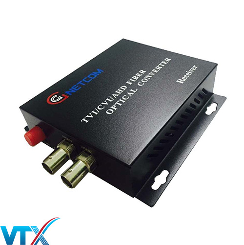 Bộ chuyển đổi video sang quang 2 kênh 720-960P Cho AHD, CVI, TVI 1.4Mp