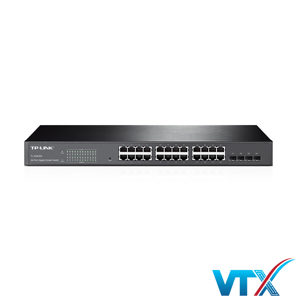Switch chia mạng TP-LINK 24 Port 101001000Mbps TL-SG2424 (1)