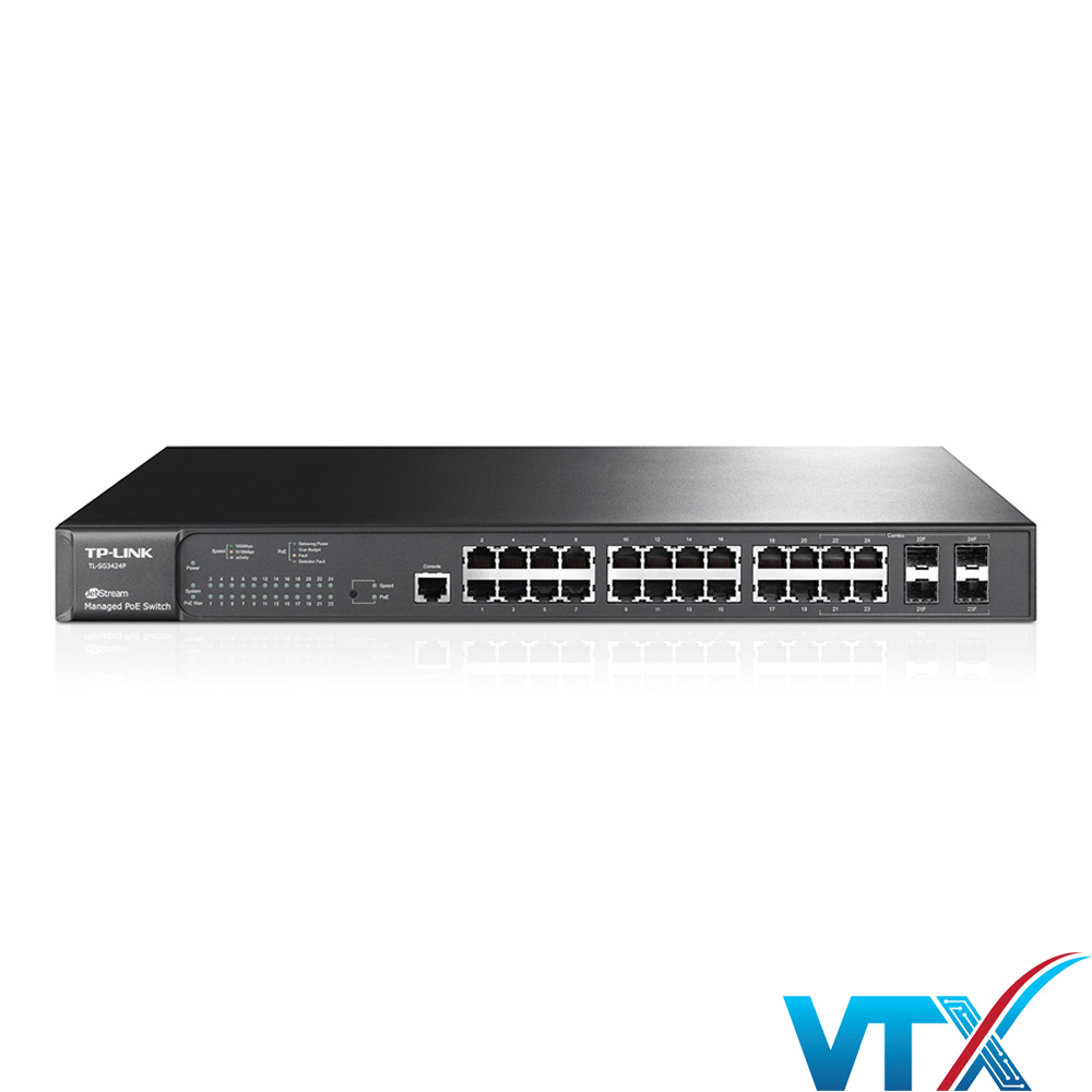 Switch chia mạng TP-LINK 24 Port 101001000Mbps TL-SG3424 (1)
