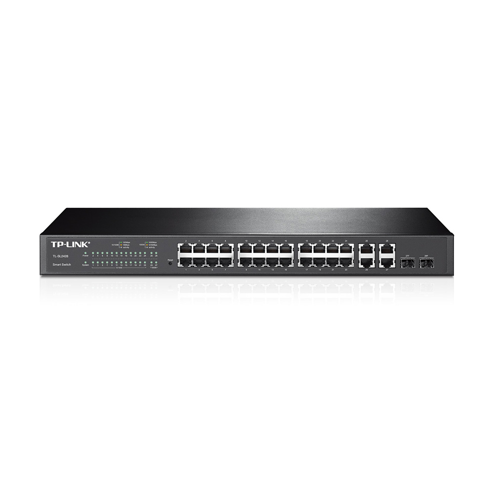 Switch chia mạng TP-LINK 24 Port 10100Mbps PoE TL-SL2428P (1)