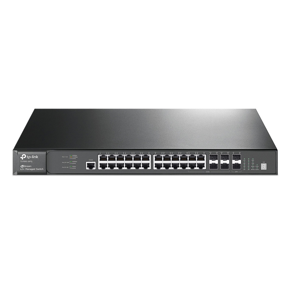 Switch chia mạng TP-LINK 28 Port 101001000Mbps T2700G-28TQ (1)