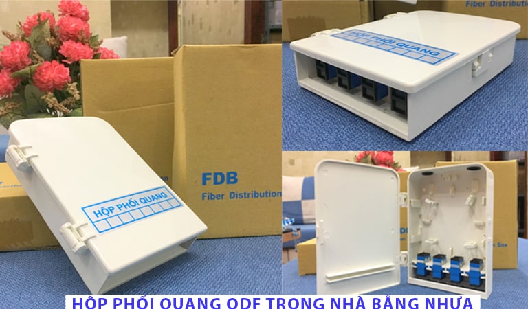Sự khác biệt cấu tạo của hộp phối quang ODF trong nhà