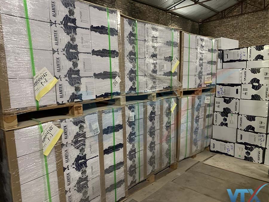 Hình ảnh kho hàng cáp mạng Alantek tại VTX