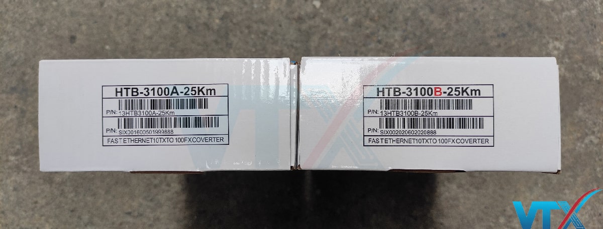 Bộ chuyển đổi quang điện 1 sợi Netlink HTB-3100A/B