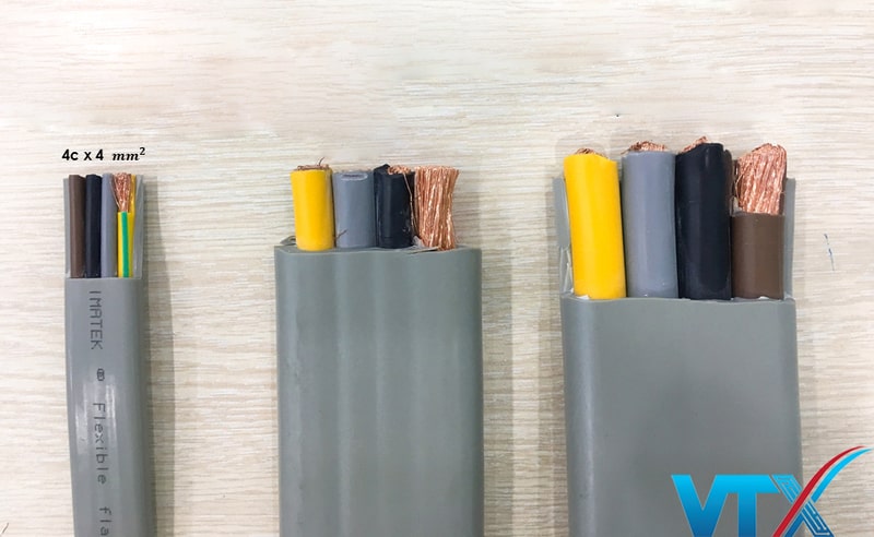 cấu tạo cáp động lực khác cáp điều khiển