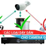 tìm hiểu các loại dây dẫn sử dụng cho camera giám sát