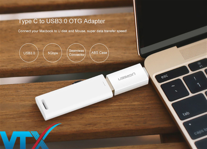 ugreen-30155-dau-chuyen-usb-type-c-sang-usb-3-0