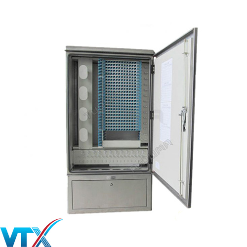 Tủ phối quang ODF 144FO ngoài trời đầy đủ phụ kiện