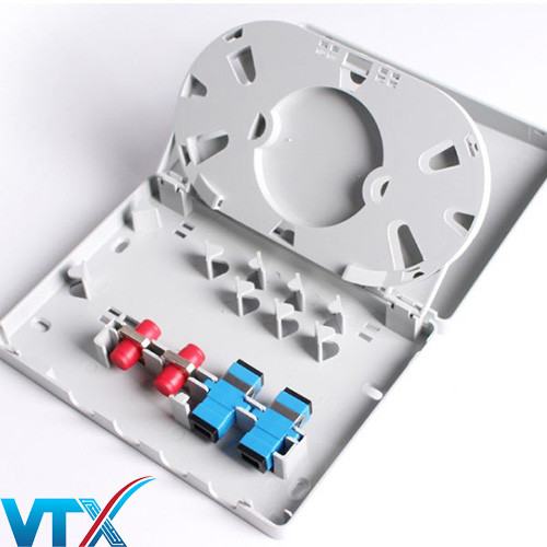 Hộp phối quang ODF 4FO đầy đủ phụ kiện
