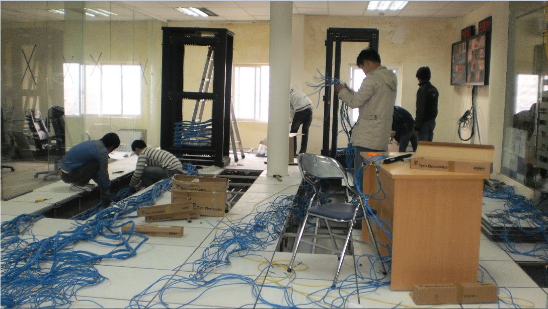 thi công hệ thống mạng