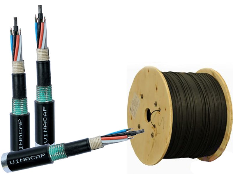 Cáp quang cống kim loại 48FO