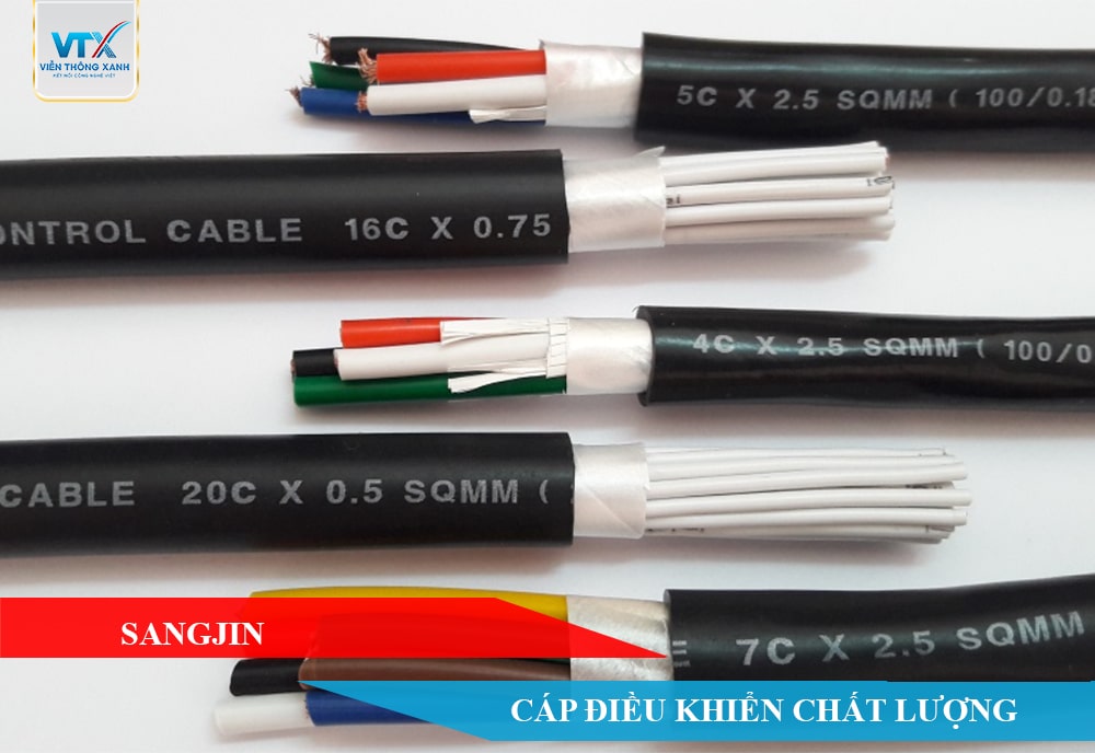 Sangjin hãng cáp điều khiển chất lượng