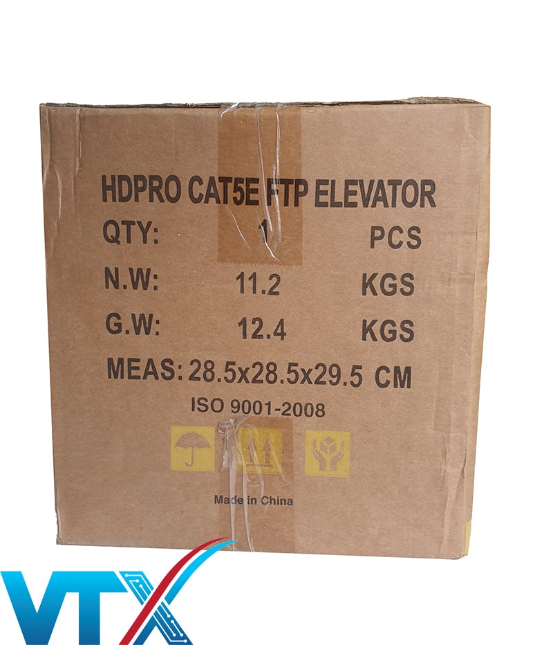 Bao bì cáp Cat5e FTP Elevator của HDPRO