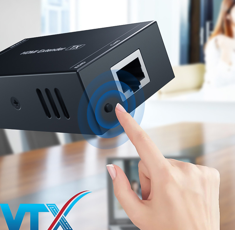 Bộ mở rộng HDMI qua cáp mạng LAN 60m