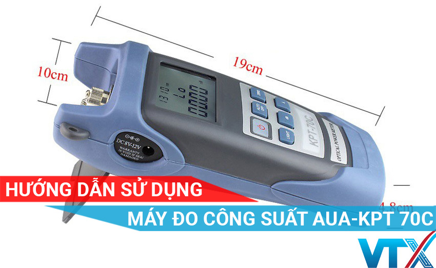 Hướng dẫn sử dụng máy đo công suất AUA KPT-70C
