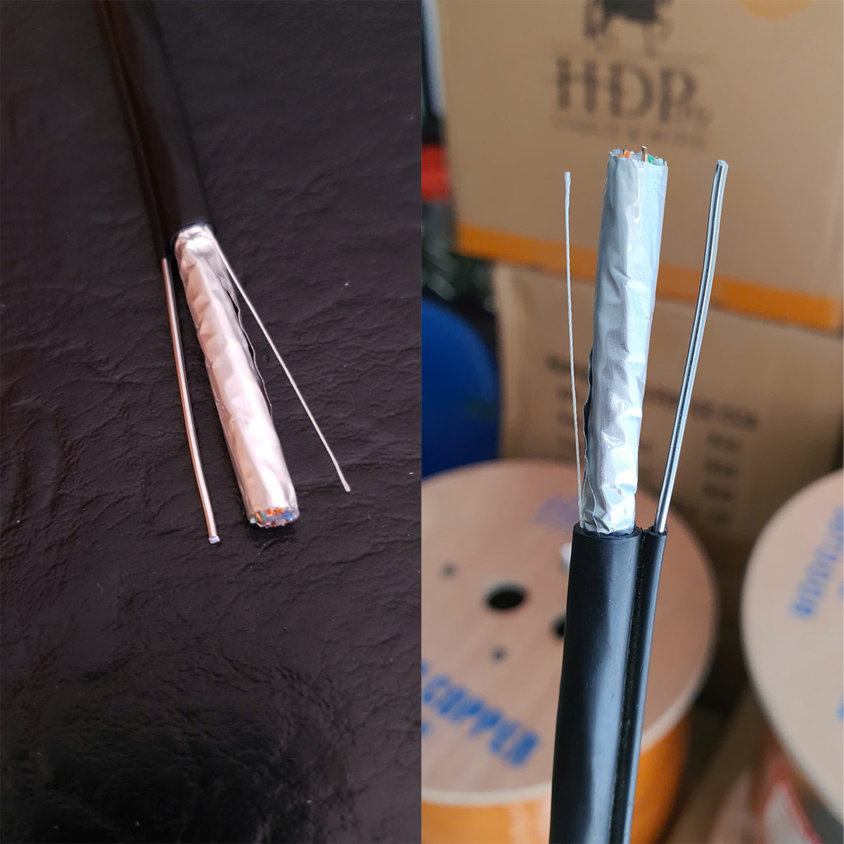 Cáp mạng ngoài trời HDPRO Cat5e FTP (2)