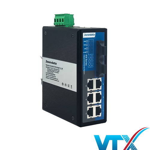 Switch công nghiệp 3Onedata 6 cổng Ethernet + 2 cổng Quang IES308-2F_1