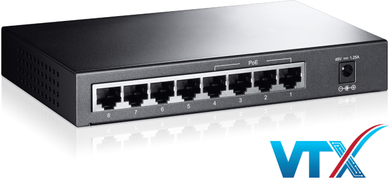Switch chia mạng TP-Link TL-SF1008P 4 cổng PoE