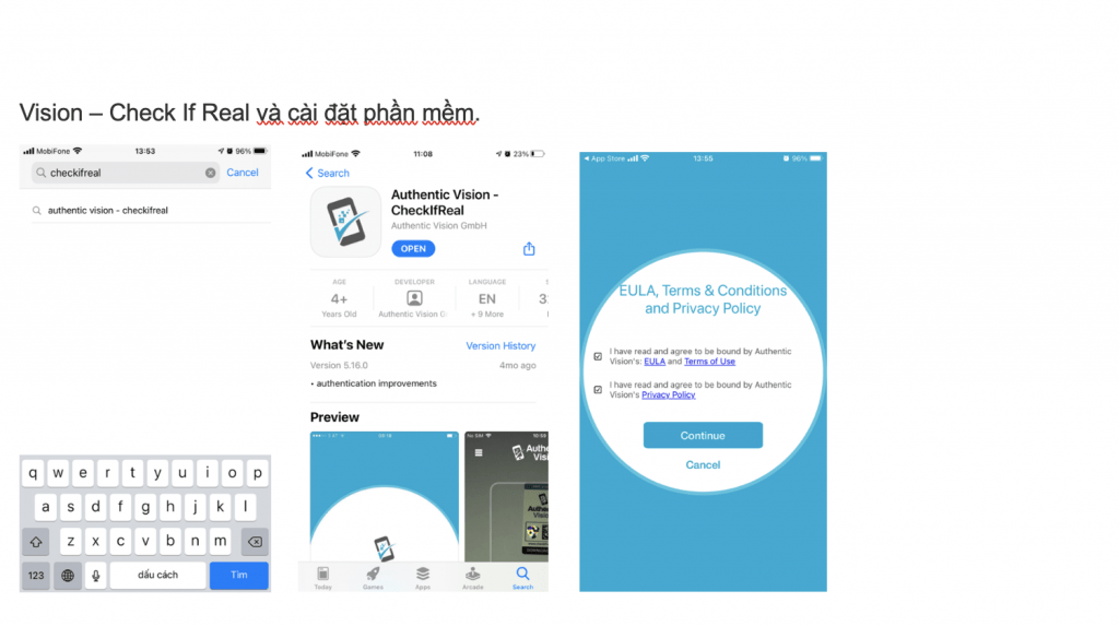 phần mềm ChecklfReal