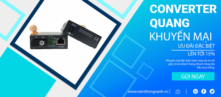 khuyến mại CONVERTER QUANG