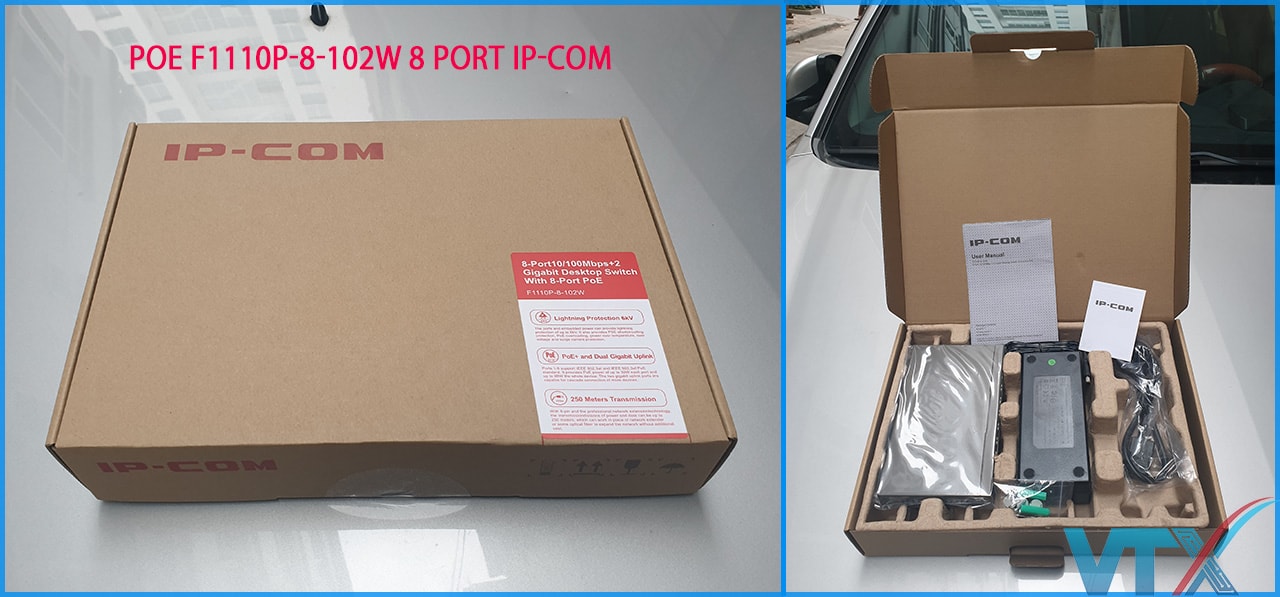 IP-Com  F1110P-8-102W