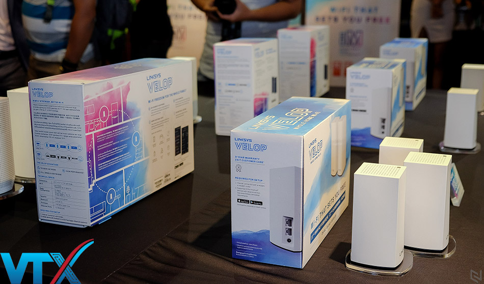 Bộ phát wifi Velop Tri-Band WHW0302-AH 2 Pack