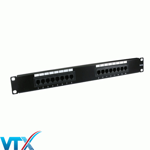 Patch panel Commscope 16 port Cat5e