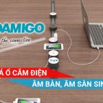 Bảng giá ổ cắm điện âm bàn âm sàn Sino Amigo
