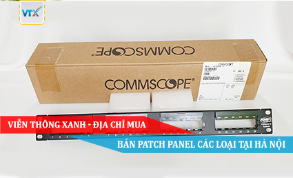 Viễn Thông Xanh - Địa chỉ mua, bán Patch panel các loại tại Hà Nội