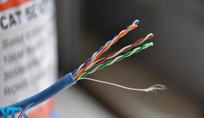 Cấu tạo cáp mạng Cat5e HQ UTP
