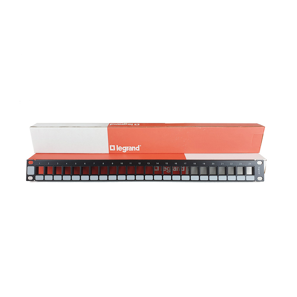 Patch panel Legrand 24 port Cat5e PN 623703