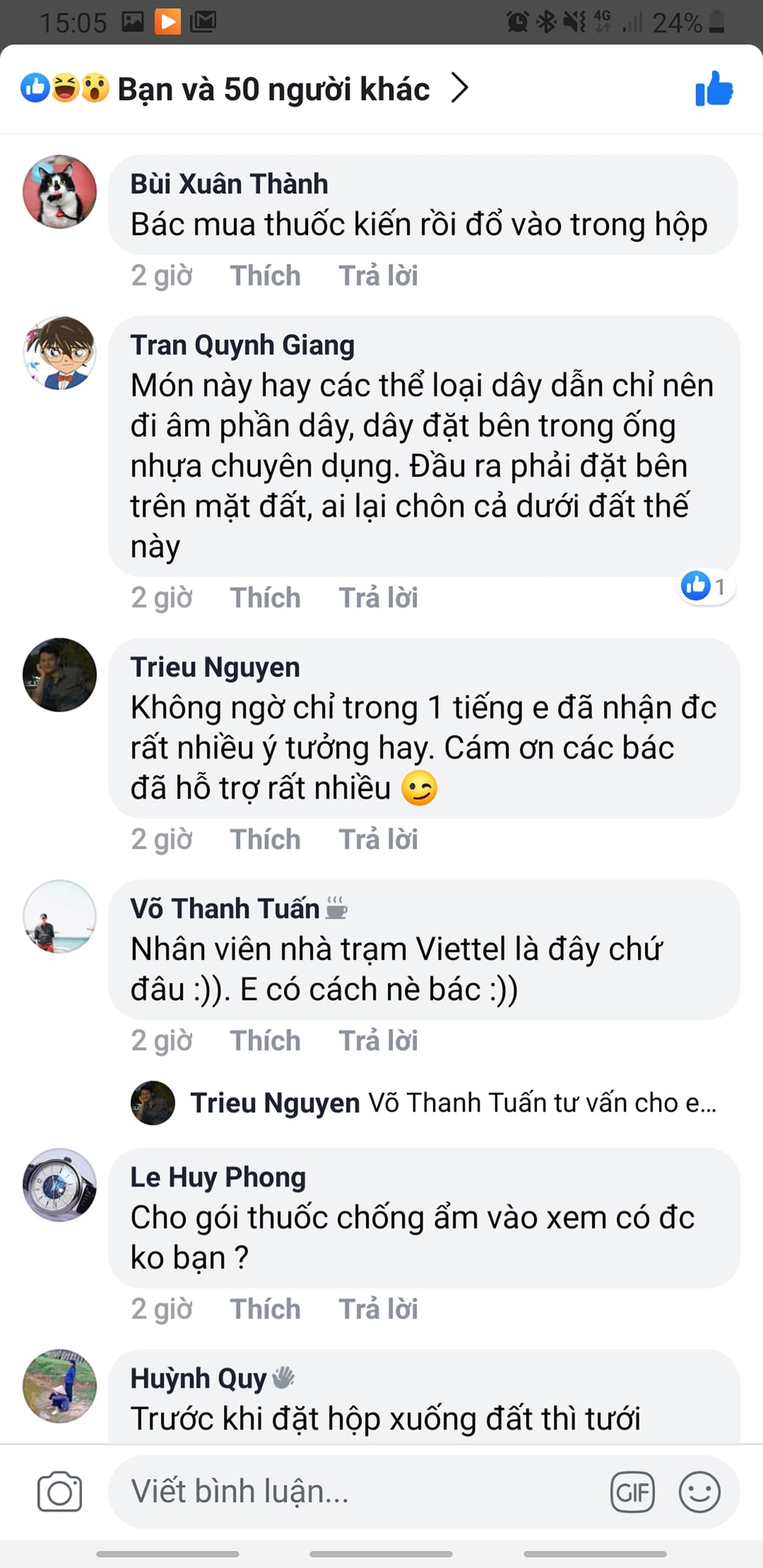 Trường hợp hy hữu khi sử dụng Măng xông quang