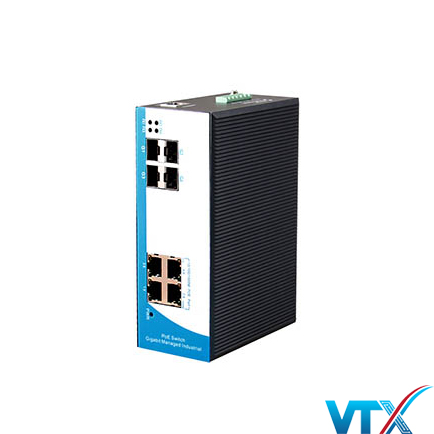 Switch PoE Upcom Công Nghiệp PN PIES106-2C-4P