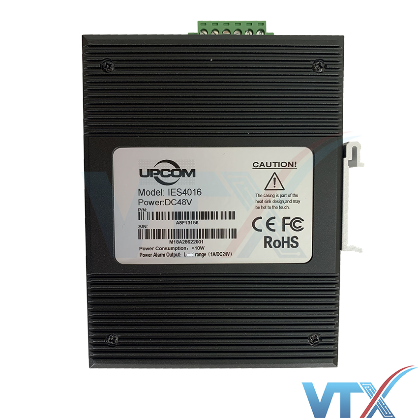 Bộ Chuyển Mạch Switch Công Nghiệp 16Port 10/100M Base-T PN| IES4016