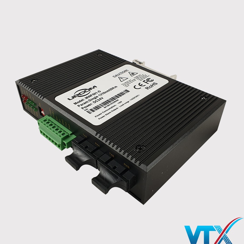 Converter quang công nghiệp Upcom model MWF501-D