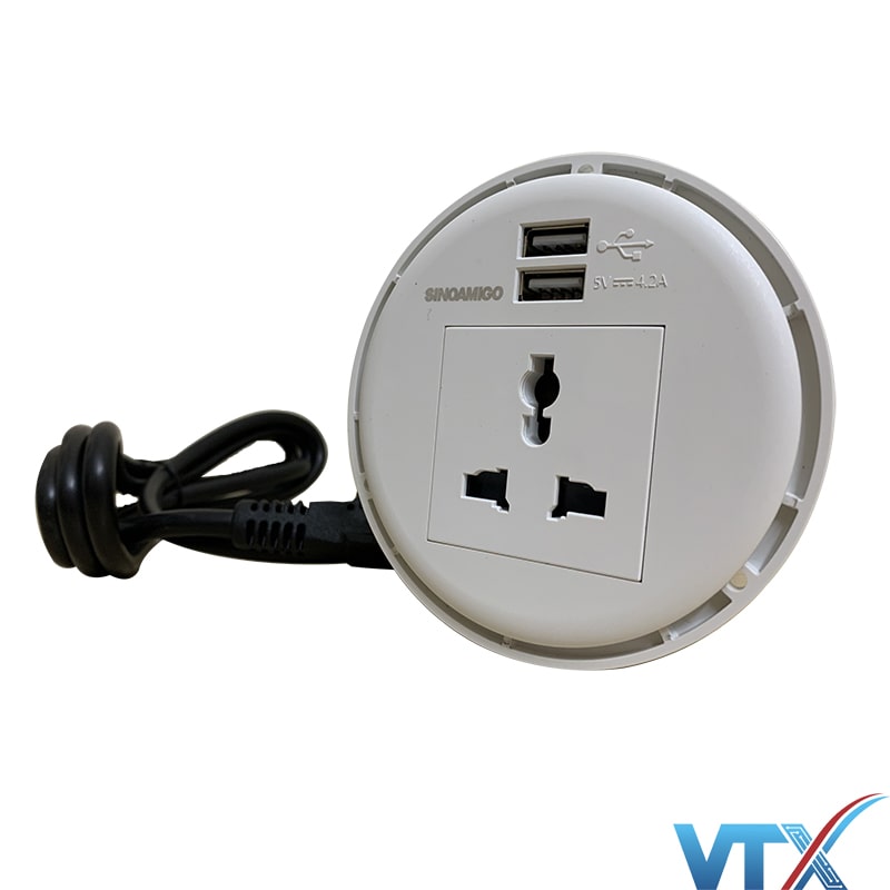 Ổ cắm âm bàn Sino Amigo STS-R90