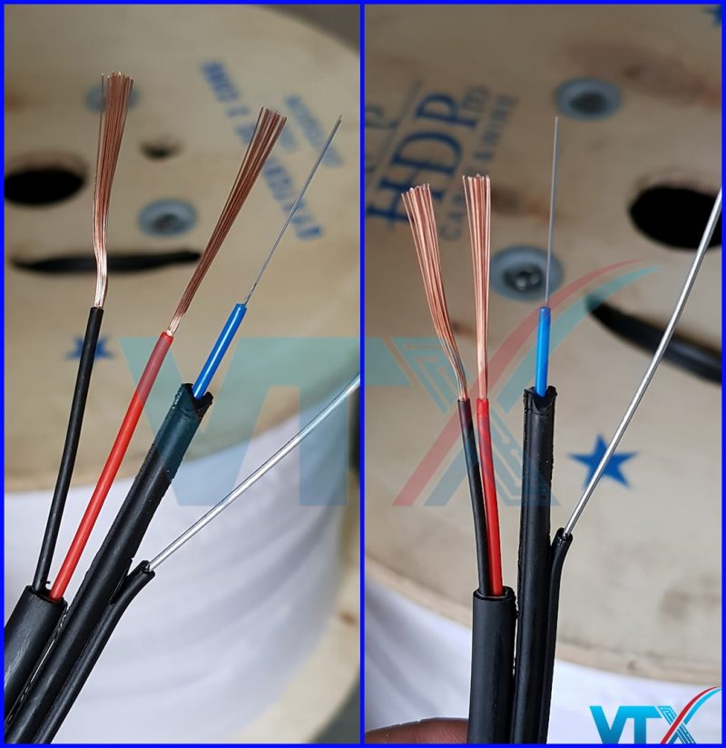Cáp quang 2FO HDPRO ngoài trời | PN: GYXTC8Y