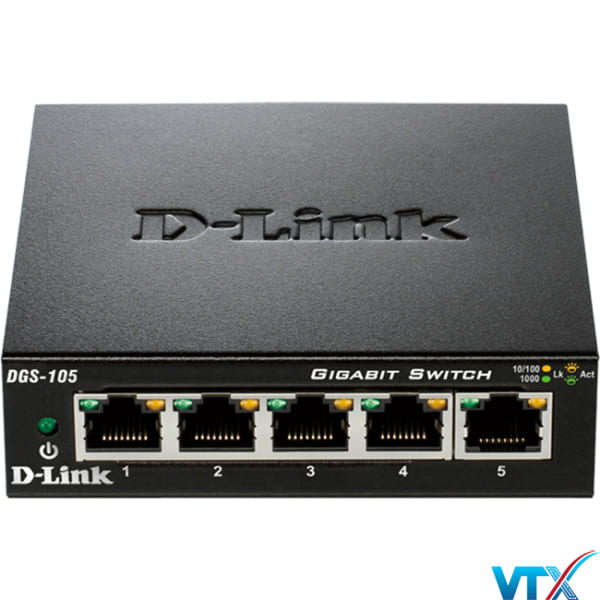 Switch chia mạng D-link DGS-105