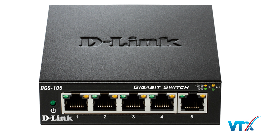 Switch chia mạng D-link DGS-105