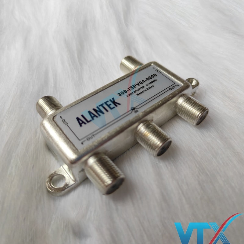 Alantek Spliter 4 Way | PN: 308-ISPV04-0000
