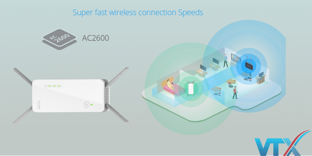 Bộ kích sóng Wifi D-Link DAP-1860 