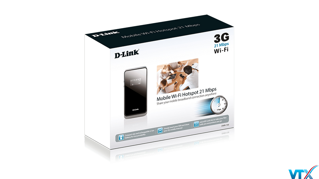 Router wifi mini D-Link DWR-730