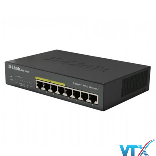 Bộ chia mạng D-link 8-Port DGS-1008P