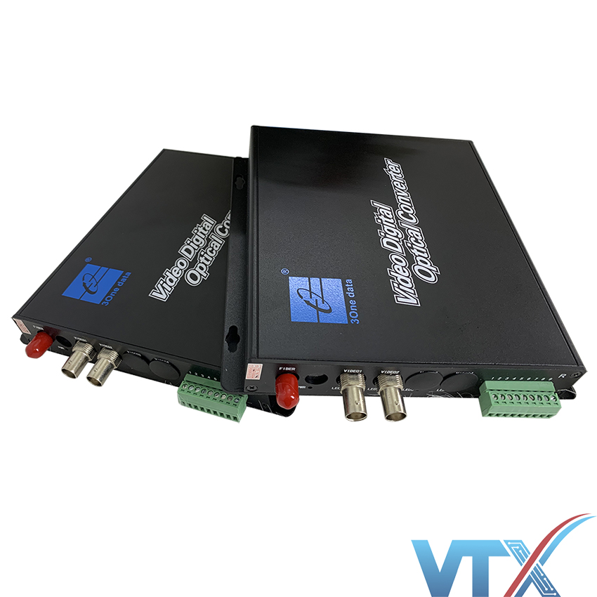 Bộ chuyển đổi Video sang quang 3Onedata SWV60201